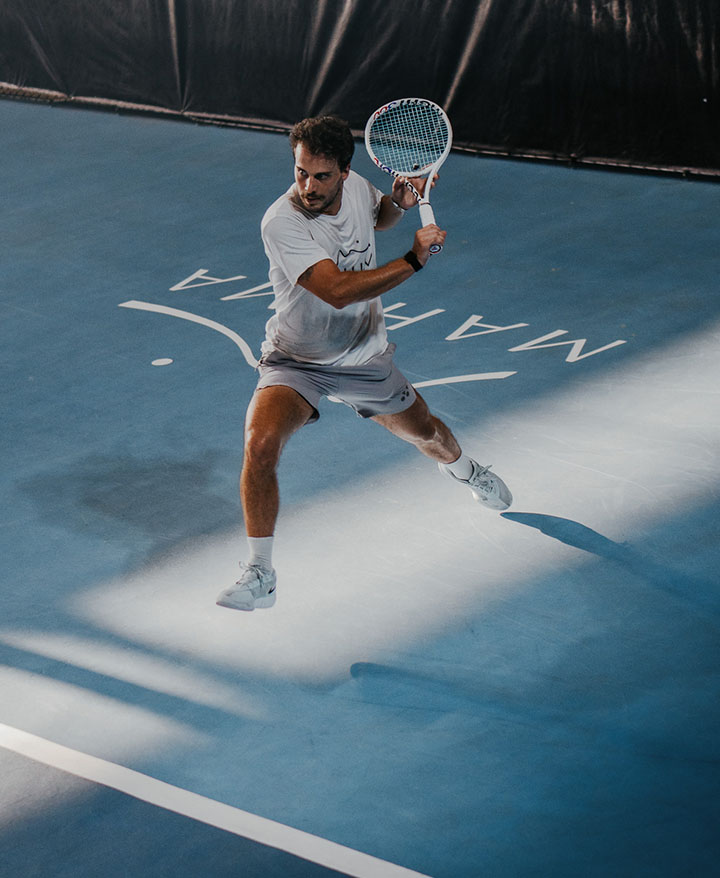 Julian Lasarte, Tennis Director at Mahima Sports Ubud