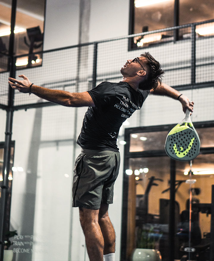 Uri Padro, Padel Director at Mahima Sports Ubud